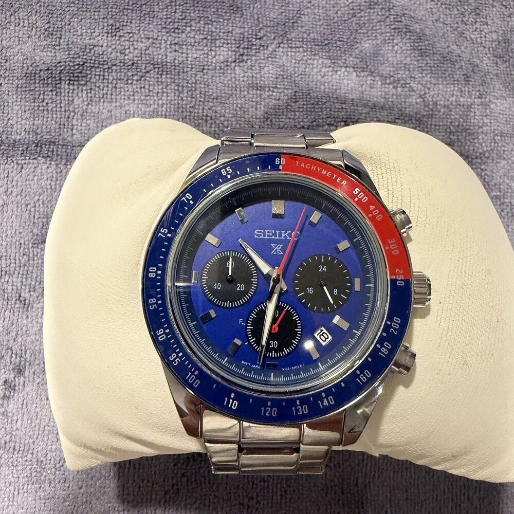 SEIKO Prospex Speed Timer SBDL097 Chronograph Solar Powered Men's